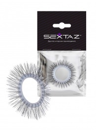 Круглое эрекционное кольцо с «ресничками» - Sextaz - в Шахтах купить с доставкой