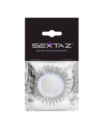 Круглое эрекционное кольцо с длинными «ресничками» - Sextaz - в Шахтах купить с доставкой