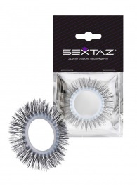 Круглое эрекционное кольцо с длинными «ресничками» - Sextaz - в Шахтах купить с доставкой