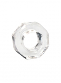 Прозрачное эрекционное кольцо в форме гайки - Sex Expert - в Шахтах купить с доставкой