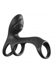 Черная насадка на пенис Ultimate Couples Cage Pro - Pipedream - в Шахтах купить с доставкой