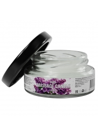 Массажная свеча «Сирень» - 50 мл. - SGAN - купить с доставкой в Шахтах