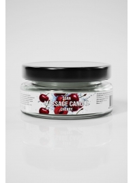 Массажная свеча «Спелая вишня» - 50 мл. - SGAN - купить с доставкой в Шахтах