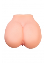 Реалистичный мастурбатор в форме попки с 2 любовными входами - No Name - в Шахтах купить с доставкой