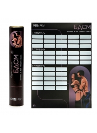 Плакат для двоих со скретч-слоем «БДСМ» - Сима-Ленд - купить с доставкой в Шахтах