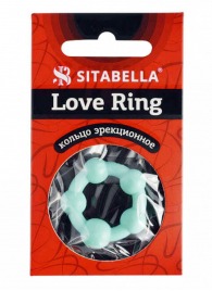 Цветное эрекционное кольцо с 5 бусинами Love Ring - Sitabella - в Шахтах купить с доставкой