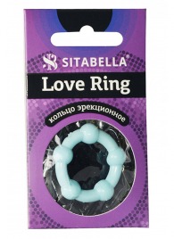 Цветное эрекционное кольцо Love Ring с бусинами - Sitabella - в Шахтах купить с доставкой