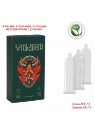 Презервативы YOKIRO Mix - 12 шт. - Sitabella - купить с доставкой в Шахтах