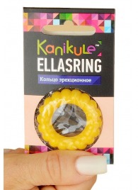 Цветное рельефное эрекционное кольцо Ellasring - Sitabella - в Шахтах купить с доставкой