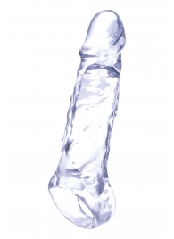 Прозрачная насадка-удлинитель Length Enhancer с подхватом - 16 см. - NMC - в Шахтах купить с доставкой