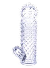 Набор из 2 прозрачных насадок на член Seductive Tickler Sleeves - NMC - в Шахтах купить с доставкой