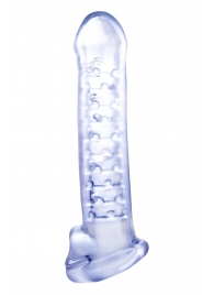 Прозрачная насадка-удлинитель Stretchy Touch - 18 см. - NMC - в Шахтах купить с доставкой