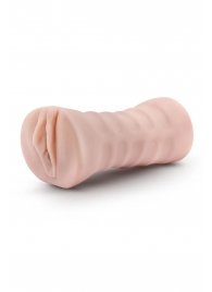 Телесный мастурбатор-вагина Ayumi с вибрацией - Blush Novelties - в Шахтах купить с доставкой