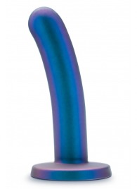 Синяя насадка с гладкой поверхностью Surrender 5.75 Inch Intermediate Pegging Dildo - 14,6 см. - Blush Novelties - купить с доставкой в Шахтах