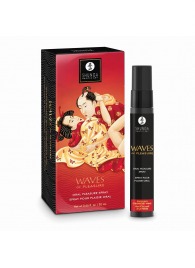 Оральный спрей Waves of Pleasure с ароматом клубники и шампанского - 20 мл. - Shunga - купить с доставкой в Шахтах