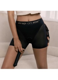 Трусики-шорты для фиксации насадок Strap-on-me Harness Lingerie Halo - size S - Strap-on-me - купить с доставкой в Шахтах