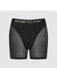 Трусики-шорты для фиксации насадок Strap-on-me Harness Lingerie Halo - size M - Strap-on-me - купить с доставкой в Шахтах