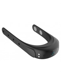 Черное эрекционное виброкольцо на ремешках - Boys of Toys - в Шахтах купить с доставкой