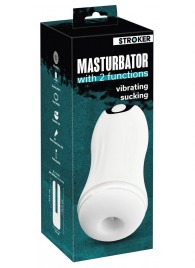 Белый мастурбатор Masturbator with 2 functions - Orion - в Шахтах купить с доставкой