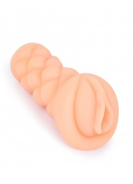 Телесный мастурбатор-вагина с вибропулей и эрекционными кольцами в комплекте - Sexy Girl - в Шахтах купить с доставкой