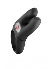 Черное эрекционное виброкольцо Nos - Fun Factory - в Шахтах купить с доставкой