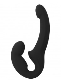 Черный безремневой страпон Share Lite - Fun Factory - купить с доставкой в Шахтах