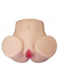 Телесный мастурбатор Julia с 2 любовными каналами - Baile - в Шахтах купить с доставкой