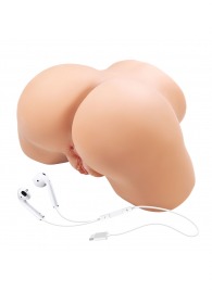 Телесный мастурбатор Olivia с 2 любовными отверстиями - Baile - в Шахтах купить с доставкой