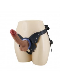 Поясной страпон Wells: трусики в форме бабочки и фаллоимитатор-насадка - Baile - купить с доставкой в Шахтах