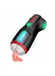 Интерактивный мастурбатор Raven с вакуумом, вибрацией и подсветкой - Shots Media BV - в Шахтах купить с доставкой