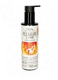 Съедобный лубрикант на водной основе Pleasure Lab с ароматом крем-брюле - 185 мл. - Pleasure Lab - купить с доставкой в Шахтах