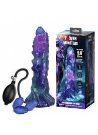 Фиолетовый яйцеродящий фаллоимитатор Duskwalker Sentinal на присоске - 22,4 см. - Baile - купить с доставкой в Шахтах