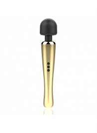 Золотисто-черный wand-вибратор - 30 см. - Ibiza