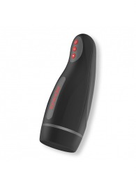 Черный автоматический мастурбатор с управлением через приложение - Oninder - в Шахтах купить с доставкой