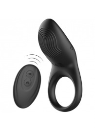 Черное эрекционное виброкольцо с пультом ДУ - Ibiza - в Шахтах купить с доставкой