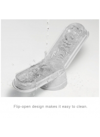Белый мастурбатор FLIP 0 (ZERO) - Tenga - в Шахтах купить с доставкой