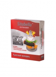 Стимулирующая насадка Sitabella Extender  Красный молодец - Sitabella - купить с доставкой в Шахтах