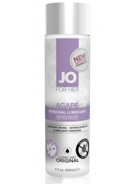 Женский лубрикант на водной основе JO AGAPE LUBRICANT ORIGINAL - 120 мл. - System JO - купить с доставкой в Шахтах