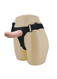 Реалистичный страпон-фаллоимитатор на трусиках Ultra Passionate Harness - 15 см. - Baile - купить с доставкой в Шахтах