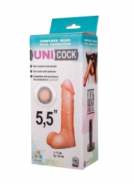 Фаллическая насадка Харнесс UNICOCK 5,5  - 17 см. - LOVETOY (А-Полимер) - купить с доставкой в Шахтах