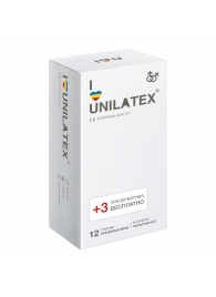 Разноцветные ароматизированные презервативы Unilatex Multifruit  - 12 шт. + 3 шт. в подарок - Unilatex - купить с доставкой в Шахтах