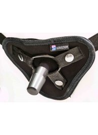 Вибрострапон с двумя насадками UniStrap - 18 и 18 см. - LOVETOY (А-Полимер) - купить с доставкой в Шахтах