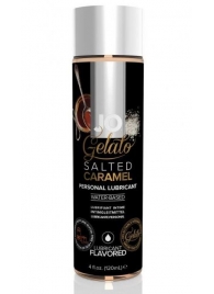Лубрикант с ароматом солёной карамели JO GELATO SALTED CARAMEL - 120 мл. - System JO - купить с доставкой в Шахтах