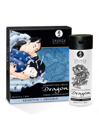 Интимный мужской крем SHUNGA DRAGON SENSITIVE - 60 мл. - Shunga - купить с доставкой в Шахтах