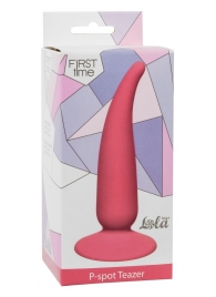 Розовая анальная пробка P-spot Teazer Pink - 12,2 см. - Lola Games - в Шахтах купить с доставкой