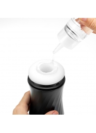 Мастурбатор с регулируемой плотностью обхвата Custom Strength CUP Twist Ripple - Tenga - в Шахтах купить с доставкой