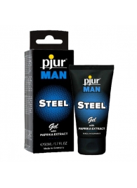 Эрекционный гель для пениса pjur MAN Steel Gel - 50 мл. - Pjur - купить с доставкой в Шахтах