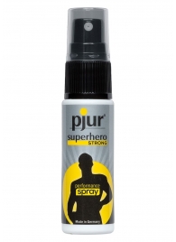 Спрей-пролонгатор длительного действия pjur SUPERHERO Strong Spray - 20 мл. - Pjur - купить с доставкой в Шахтах