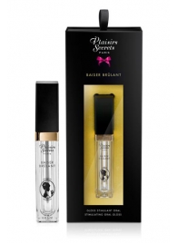 Стимулирующий блеск для губ Baiser Brulant Gloss Plaisirs Secrets - 7 мл. - Plaisir Secret - купить с доставкой в Шахтах