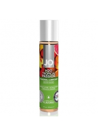 Смазка с ароматом тропических фруктов JO Flavored Tropical Passion - 30 мл. - System JO - купить с доставкой в Шахтах
